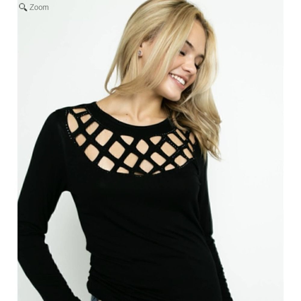 Vocal Laser Cut with Stones Medium NWT